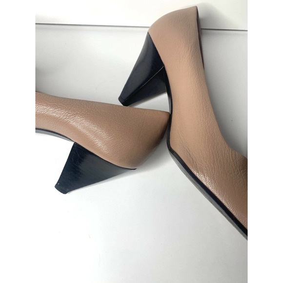 Jil Sander Dusty Pink Square Toe Heel Pumps  38 - Picture 3 of 8